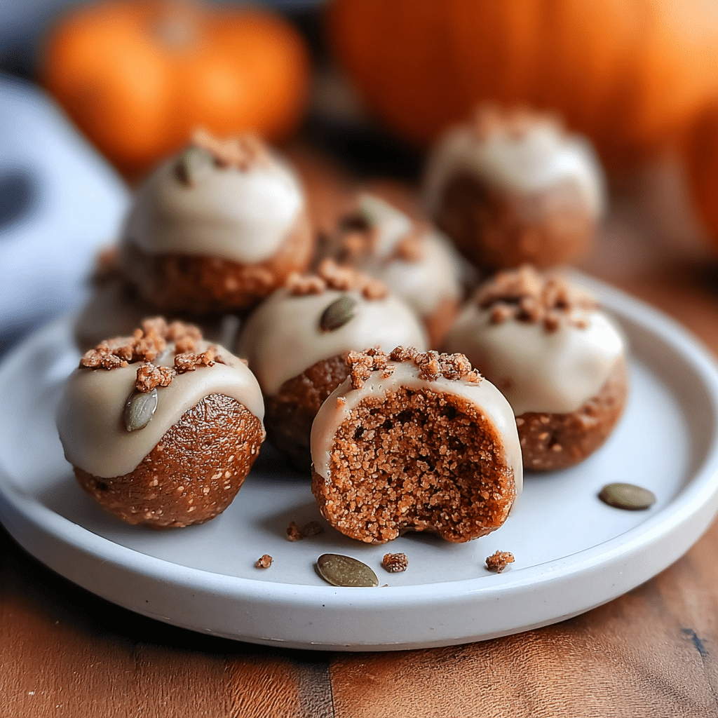 Boost Energy: Healthy Pumpkin Bites Packed with Fiber & Protein